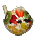 Foto de Ensalada de frutas con helado