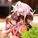 Foto de Pescado con pulpo 