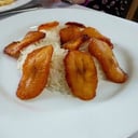 Foto de Arroz con platanos fritos