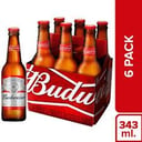 Foto de SIX PACK BUDWEISER BOTELLIN 355CC