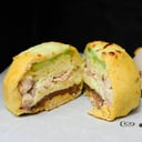 Foto de Burger Pizza Pollo con Champiñones 