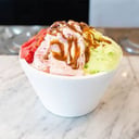 Foto de Pote helado artesanal 3/4 kg. cuatro gustos.