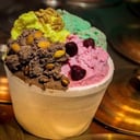 Foto de Pote helado artesanal 1 kg., cuatro gustos.