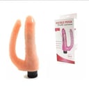 Foto de Consolador Vibrador Doble Penetración Anal Y Vaginal Penis