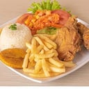 Foto de BANDEJA CON POLLO BROASTER