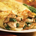 Foto de Crepe pollo con salsa de champiñones