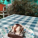 Foto de BROWNIE WITH ICE CREAM