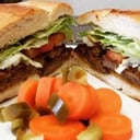 Foto de TORTA DE MILANESA DE POLLO O CERDO CON QUESO