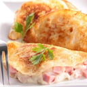 Foto de Crepe de jamón y queso