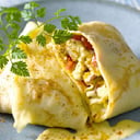 Foto de Crepe de pollo curry
