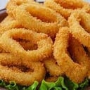 Foto de Rabas y langostinos apanados.