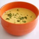 Foto de Sopa crema de papa y puerros.