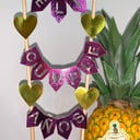 Foto de Letrero feliz cumpleaños