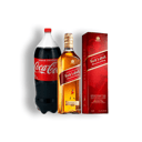 Foto de WHISKEY JW 750cc + COCA COLA 3 LITROS + HIELO