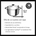 Foto de Olla de 12 cuartos con Tapa