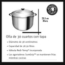 Foto de Olla de 30 cuartos con Tapa