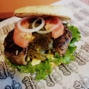 Foto de Hamburguesa con Rajas