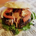 Foto de Hamburguesa con Salchicha