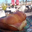 Foto de Medialuna con jamón y queso