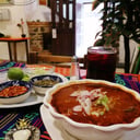 Foto de Pozole Rojo / Red or Vegetarian Pozole
