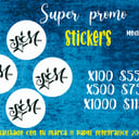 Foto de 500 sticker 5x5