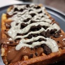 Foto de GOFRE O CREEPE CON OREO Y NATA MONTADA