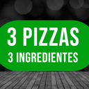 Foto de BIG PROMO 3 Pizzas con 2 Ingredientes + BEBIDA 3LTS