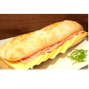 Foto de Baguette de jamon y queso / ham and cheese baguette