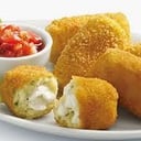 Foto de croquetas de coliflor y mozzarella 