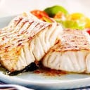 Foto de filete de pescado a la plancha