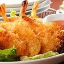 Foto de camarones al coco