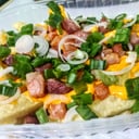 Foto de Papas con cheddar y bacon