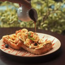 Foto de TOSTADAS FRANCESAS CON BANANOS CARAMELIZADOS