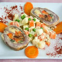 Foto de Matambre casero con ensalada rusa