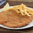 Foto de Milanesa con papas fritas