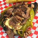 Foto de Chile Poblano relleno de Sirloin con queso (5 tacos)