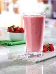 Foto de JUGO DE FRESA CON LECHE