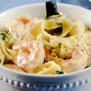 Foto de Spaguetti en Salsa de Loco y Camarón