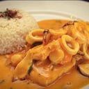 Foto de Pescado en salsa de Mariscos