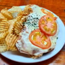 Foto de Milanesa napolitana con fritas