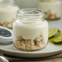 Foto de Vas-y-tos de coco, dulce de leche y lima (sin gluten) (sin azúcar) (keto)
