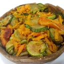 Foto de Tarta integral de mix de verduras  (zucchinis, morrones y zanahorias) (100% integral)