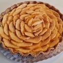 Foto de Tarta de manzanas y crema pastelera (Sin azúcar) (Low carb)