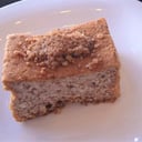 Foto de Porción de budín de manzanas y canela (sin gluten) (sin azúcar) (keto) (sin leche agregada)