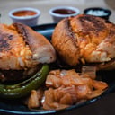Foto de Torta planchada de arrachera