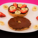 Foto de Bagel de Nutela y Fruta 