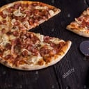 Foto de PIZZETA CON PANCETA Y MUZZARELLA