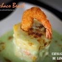 Foto de Causa gratinada de langostinos