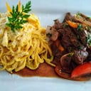 Foto de Fettucine con lomo fino