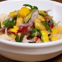 Foto de CEVICHE MIXTO CON PERFUME DE AJÍ MIRASOL